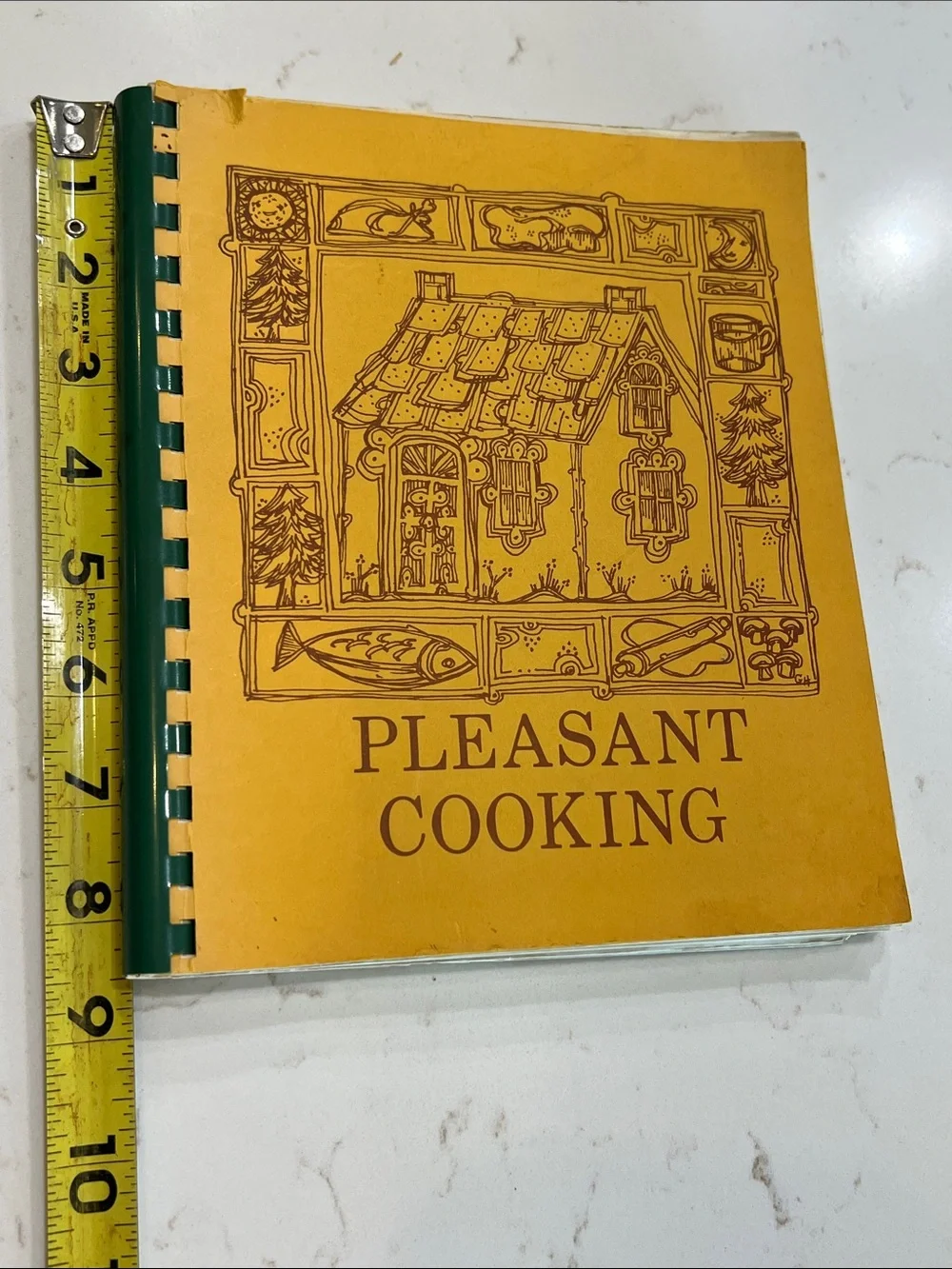 Vintage 1976 Pleasant Cooking Maine Church Community Cookbook Spiral Bound